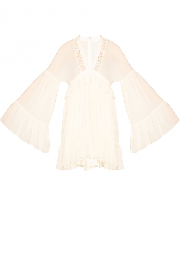 Saint Laurent Ruffled dress